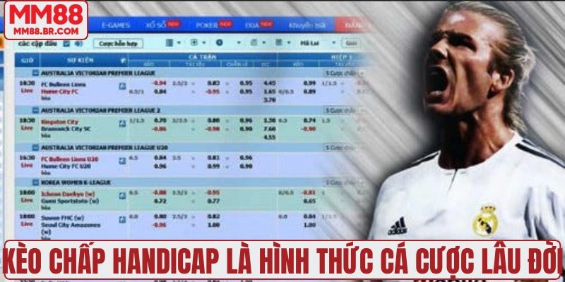 Kèo chấp Handicap là hình thức cá cược lâu đời